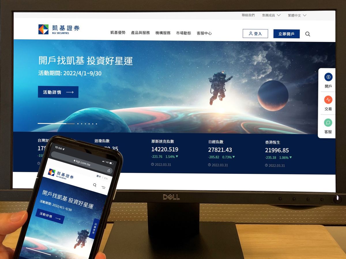 ▲凱基證券推出新優惠活動，將抽出百萬股票兌換金。（圖／凱基證券提供）