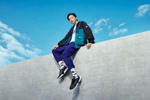 ▲adidas 全新形象大使坤達，演繹CLIMACOOL跑鞋搭配SUMMER ATTACK工裝外套。（圖／adidas提供）