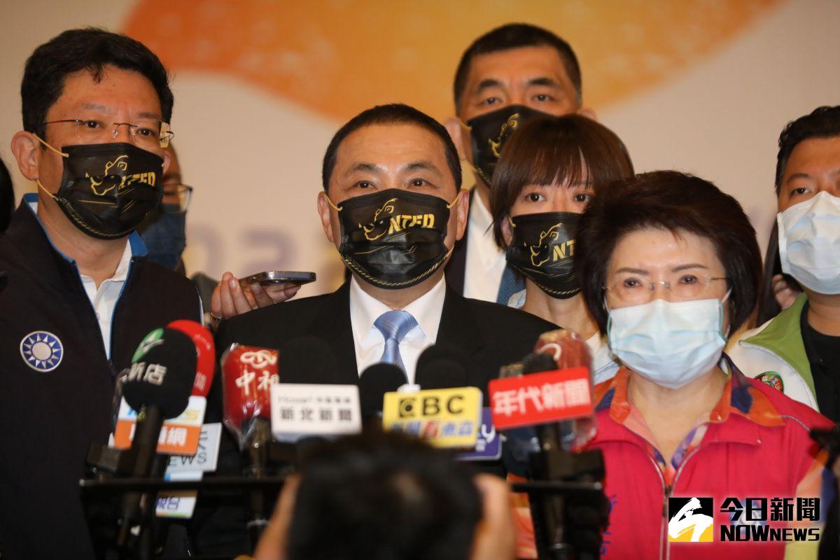 ▲新北市長侯友宜強調，「尊重總統的權責」，但他最在意的是守護新北市疫情。（圖／記者陳志仁攝，2022.04.07）