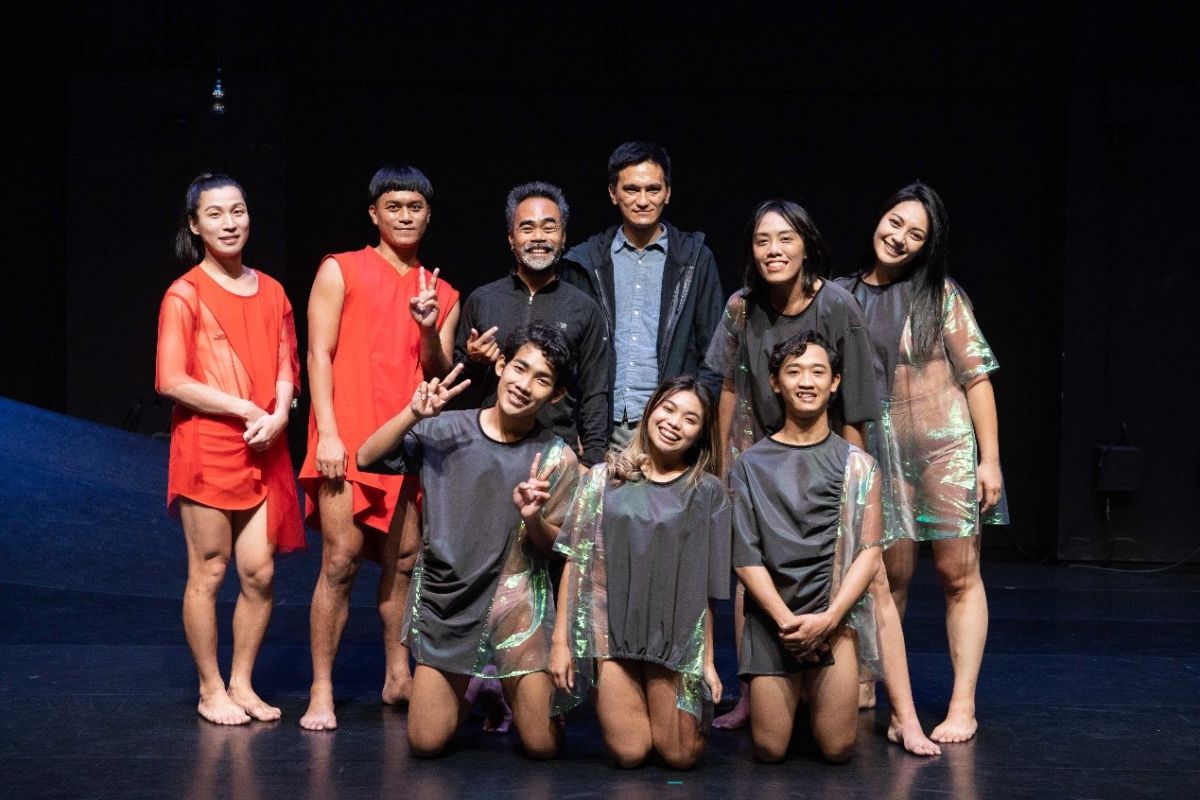 ▲台灣和印尼舞者合作及合照。（圖／國家兩廳院實提供）