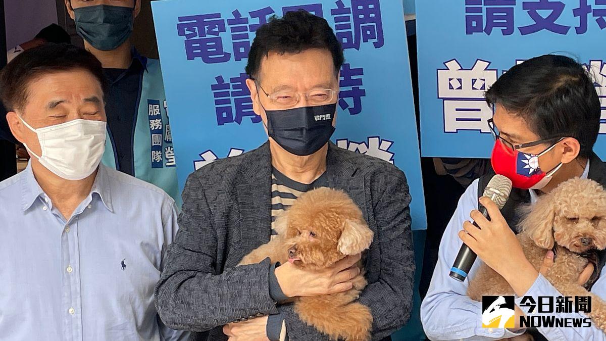 ▲針對中正紀念堂改名議題，中廣董事長趙少康8日表示，應改名叫「反共園區」。（圖／記者丁上程攝，2022.04.08）