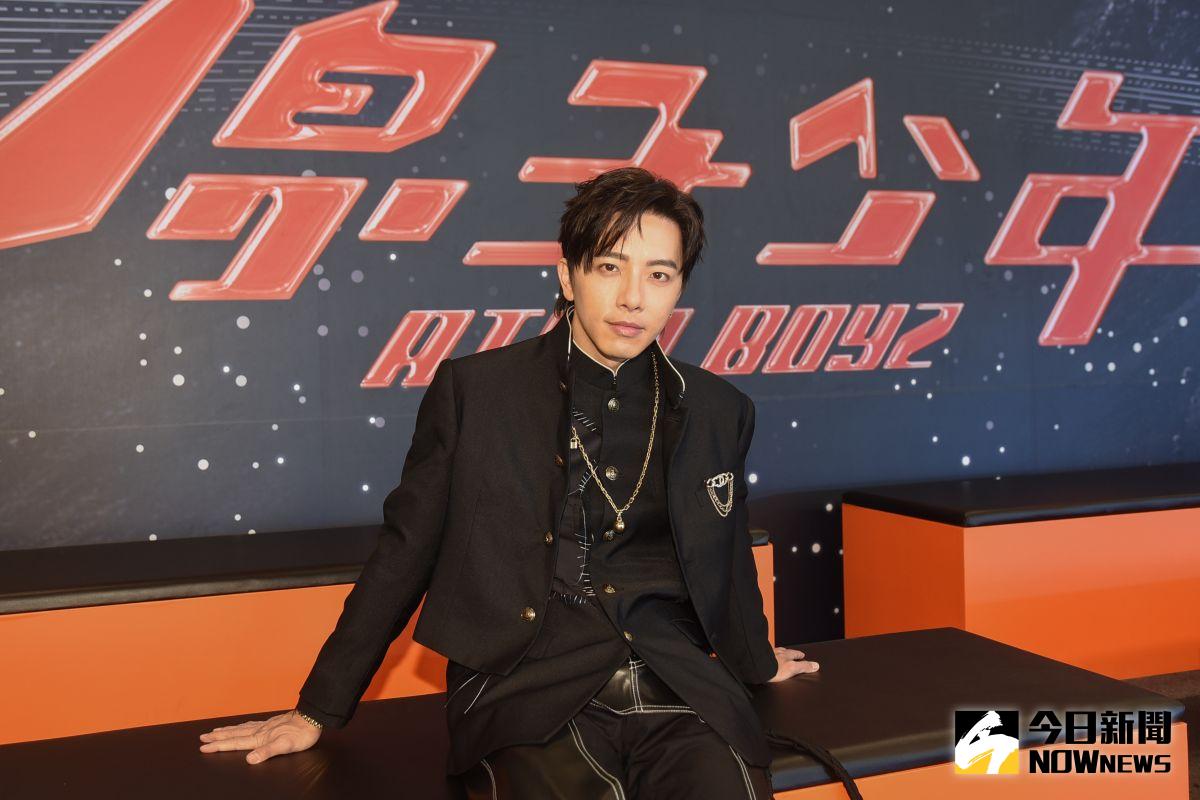 ▲坤達擔任《原子少年》暖心導師，勉勵少年們不必怕失敗。（圖／記者陳明安攝,2022,04.05）