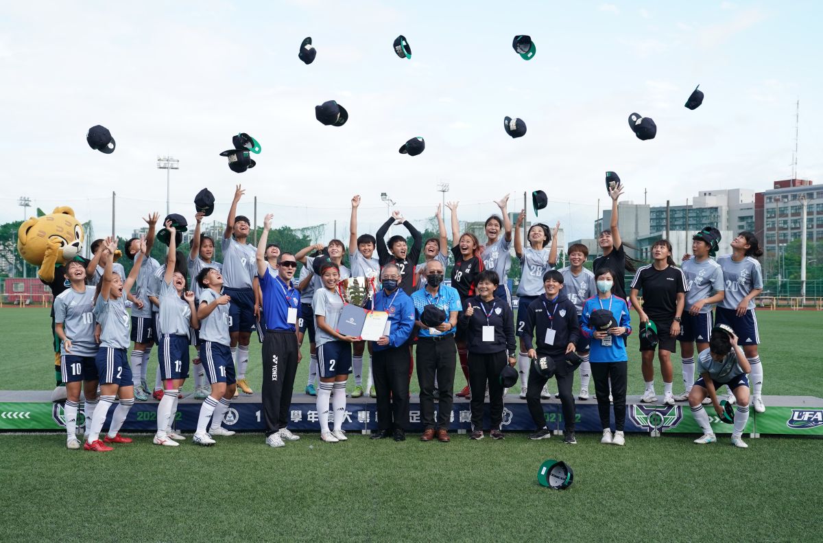 ▲卓莉萍克服PK大賽心魔，臺體踢落臺師大重返榮耀。（圖／大專體總提供）