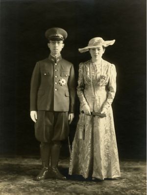 日本皇室三笠宮崇仁親王妃百合子 ▲百合子與崇仁親王於1941年結婚。(圖/翻攝自產經新聞)