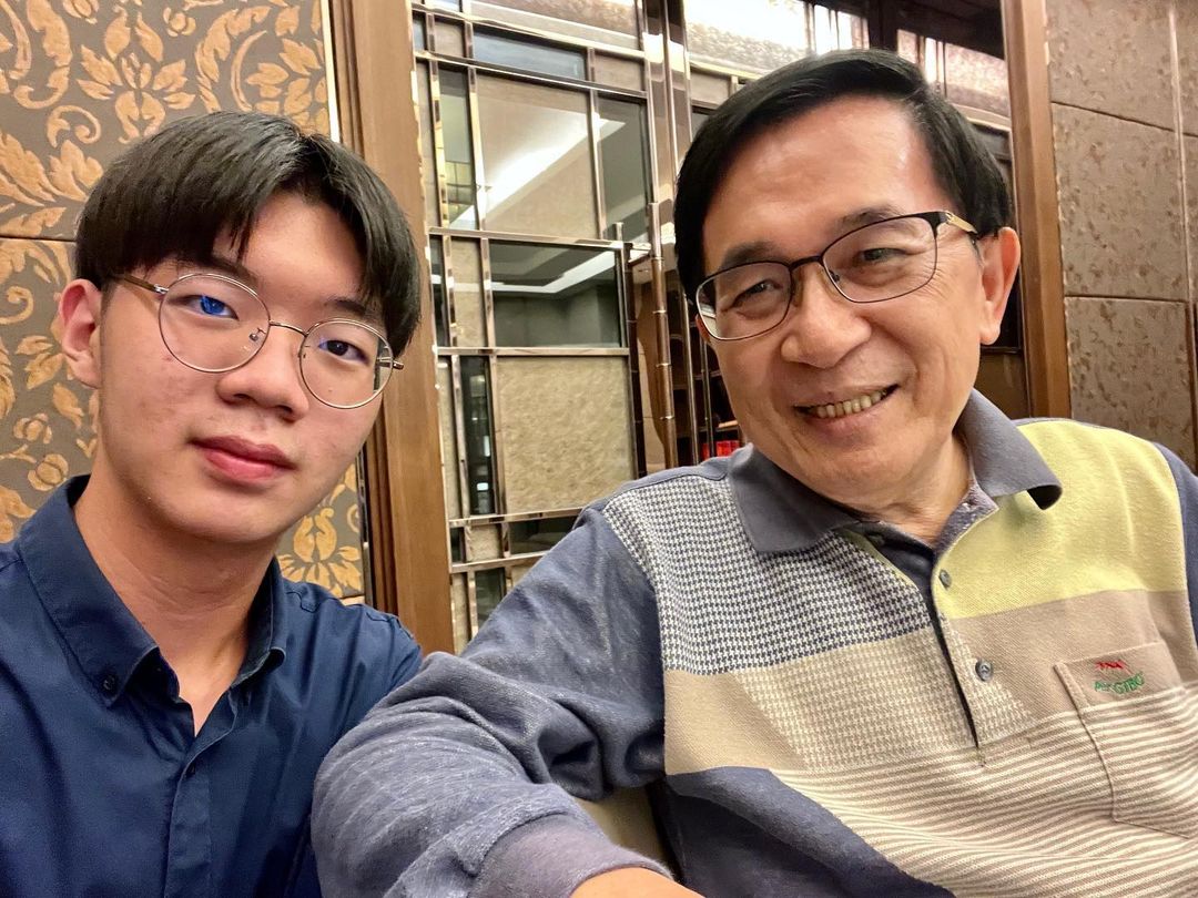 ▲陳水扁透過IG與高中生約見面，雙方相談未來生涯規劃等議題。（圖／翻攝自陳水扁臉書）
