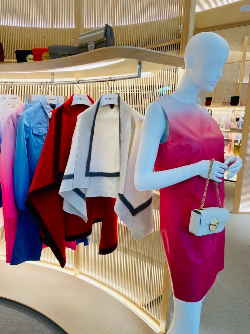 ▲品牌去年加入Yang Li擔任時裝創意總監，曾於2014年入圍首屆LVMH PRIZE青年設計師大獎。（圖／記者蕭涵云攝）