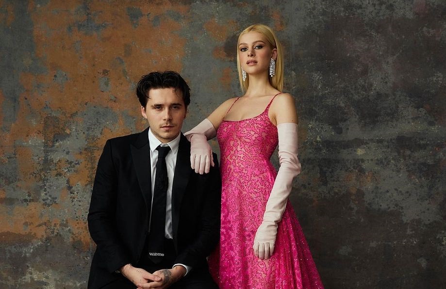 ▲布魯克林和年長4歲的妮可拉佩茲順利完婚。（圖／翻攝Nicola Peltz IG）