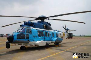 ▲空軍EC225直升機。(圖／記者呂炯昌攝)