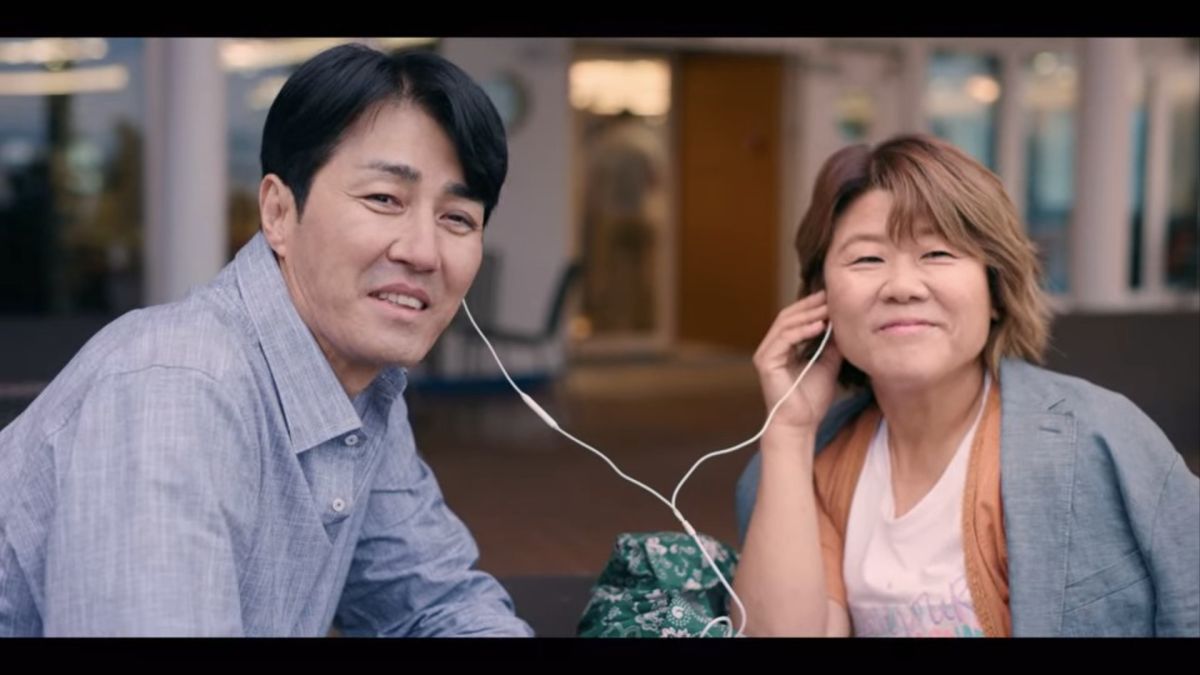 ▲《我們的藍調時光》中，李姃垠（右）的初戀是車勝元。（圖／翻攝Netflix）