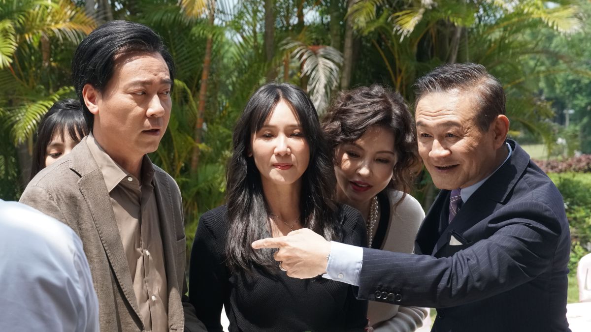 ▲《婚姻結業式》裡張本渝（左二）和尹昭德（左一）的婚姻裂痕越來越大。（圖／華視）