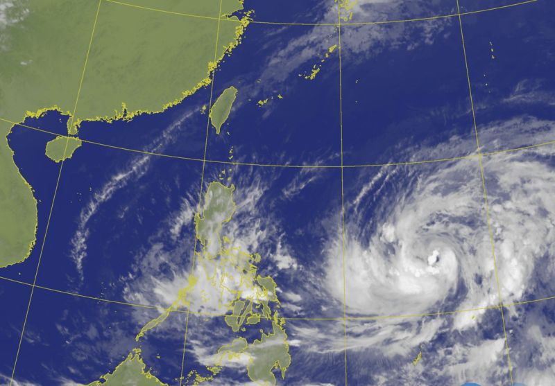▲今年西太平洋颱風生成數量明顯偏少，至今還沒有發布過颱風警報，已創下1958年以來、史上第二晚發布警報的紀錄。（圖／翻攝中央氣象局官網）