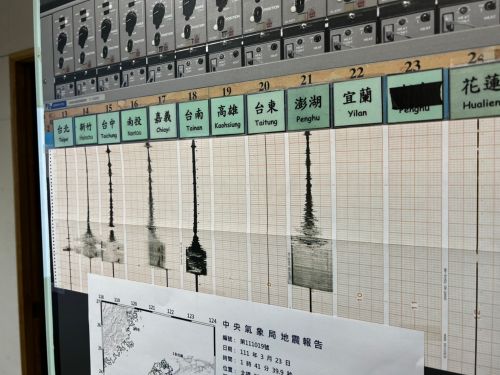 地震配圖 ▲從昨晚到今天清晨南部外海一夜發生六起地震,學者提醒後續仍有可能有餘震發生,一旦有大規模地震出現,南部地區、恆春半島及台東要特別留意。(圖/張勵德攝)