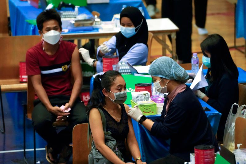 ▲圖為泰國疫苗接種。（圖／美聯社／達志影像）