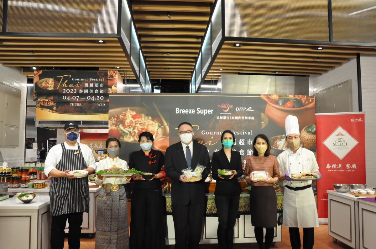 ▲泰國商務處與擁有「米其林主廚超市」之稱的Breeze Super共同舉泰國美食節，並在 Breeze Super 超市登場。（圖／微風提供）
