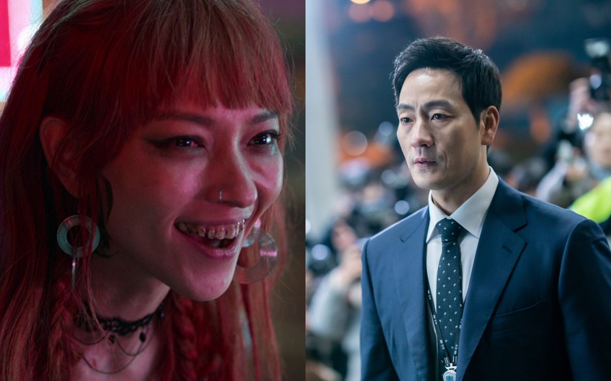 ▲《夜叉：浴血諜戰》除了南韓大咖，台灣演員姚以緹(左)驚喜現身。（圖／Netflix）