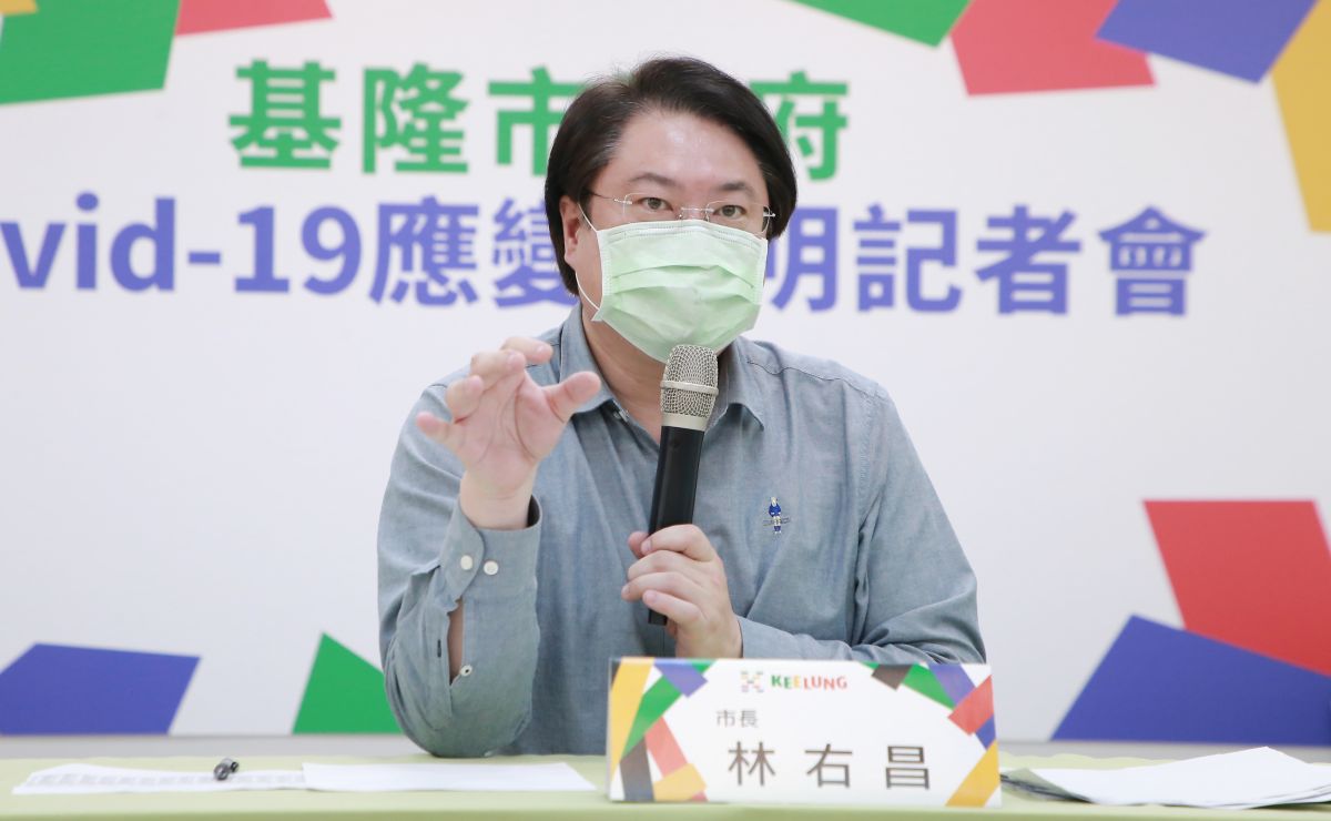 ▲今（12）日「本土＋551」再創新高，其中基隆新增37例，林右昌公布最新38處疫調足跡。（圖／基隆市府提供）