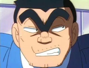 ▲漫畫《烏龍派出所》的主角兩津勘吉，連在一起的眉毛就是「六害眉」之一。（圖／翻攝YouTube）