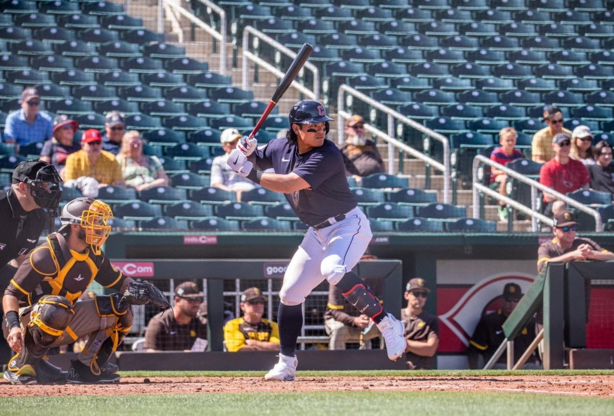 ▲張育成本季持續在守護者擔任先發打線。（圖／張育成官方臉書）