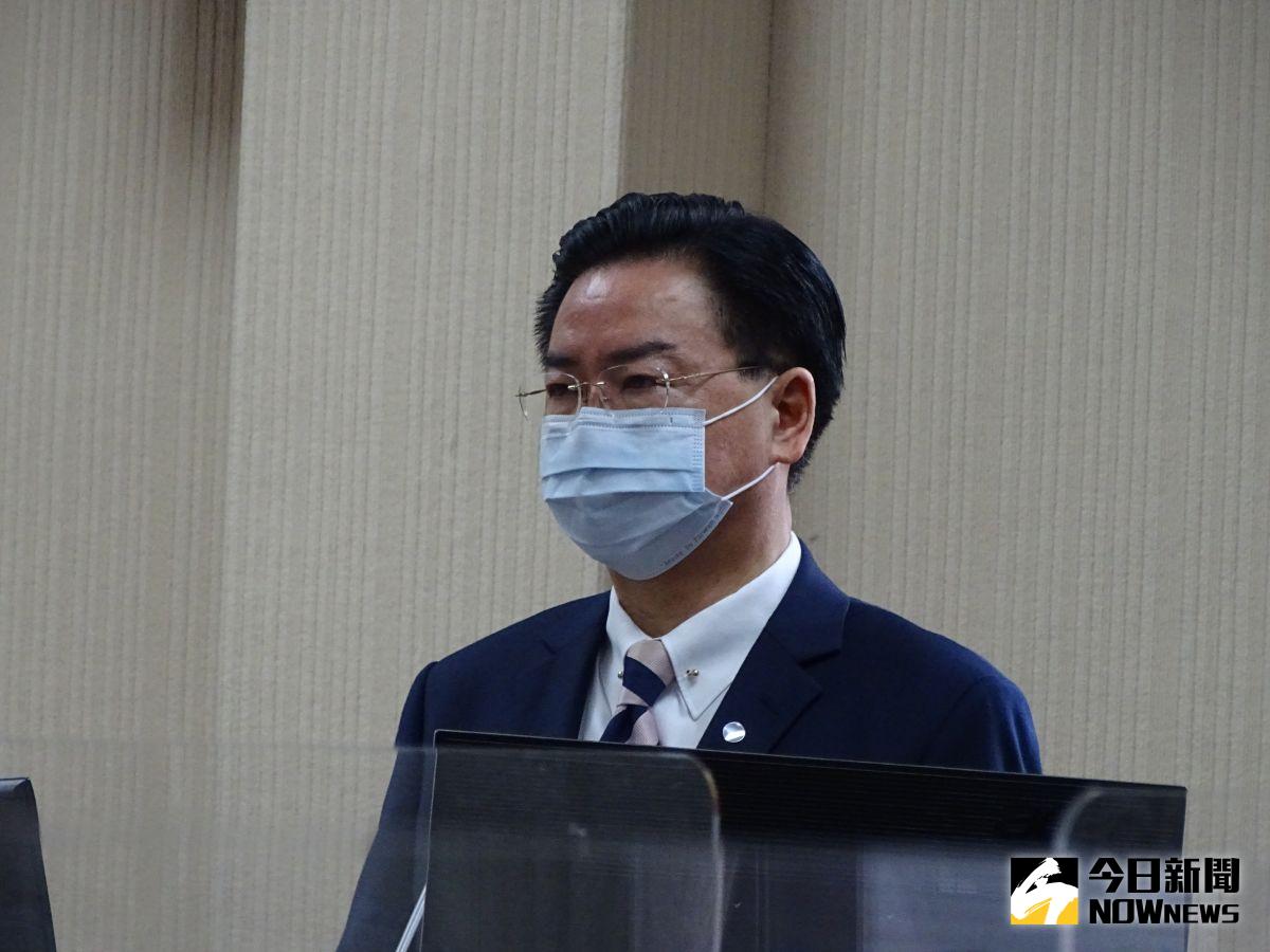 ▲外交部長吳釗燮表示，台灣與帛琉邦交無疑慮。（圖／記者呂炯昌攝，2022.04.14）