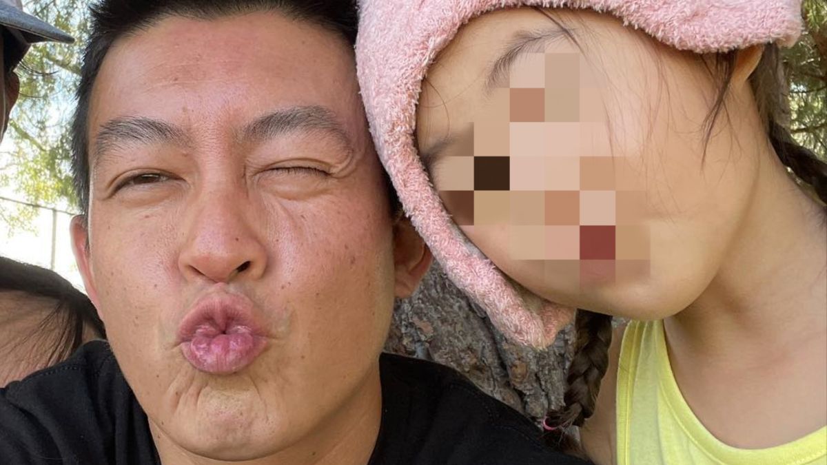 ▲陳冠希（左）婚後樂當女兒傻瓜。（圖／陳冠希IG）