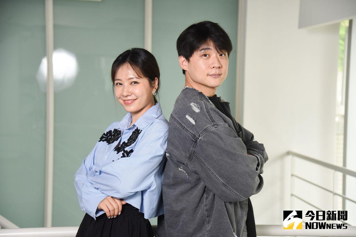 ▲于傳勇、金智湖（左）分別擔任《原子少年》的音樂總監與舞蹈表演總監。（圖／記者陳明安攝）