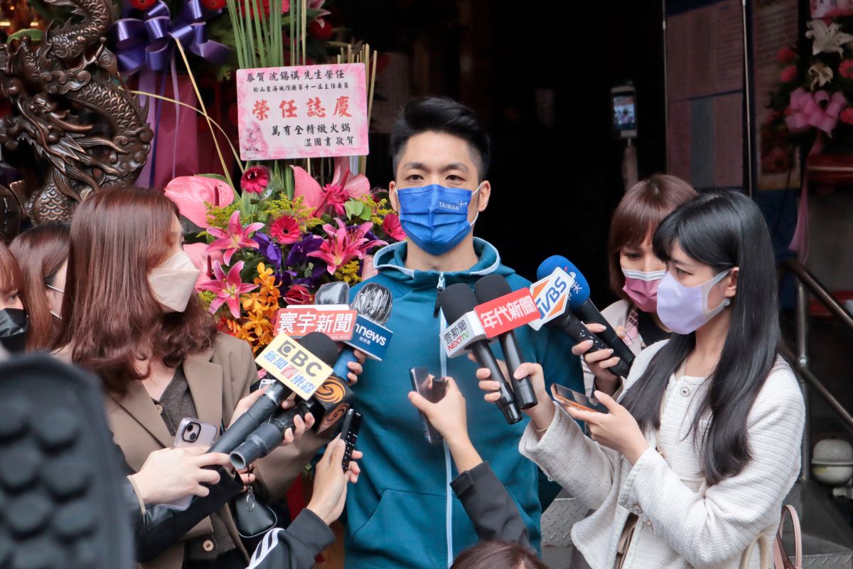 ▲有意參選台北市長的國民黨立委蔣萬安回應中正紀念堂轉型方案。（圖／蔣萬安辦公室提供）