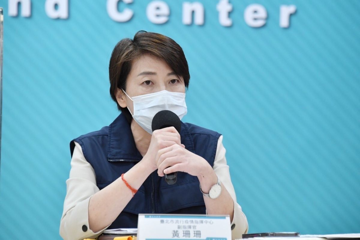 ▲台北市副市長黃珊珊指出，若有管委會拒絕外送員送餐，最高將開罰15萬元。（圖／北市府提供）