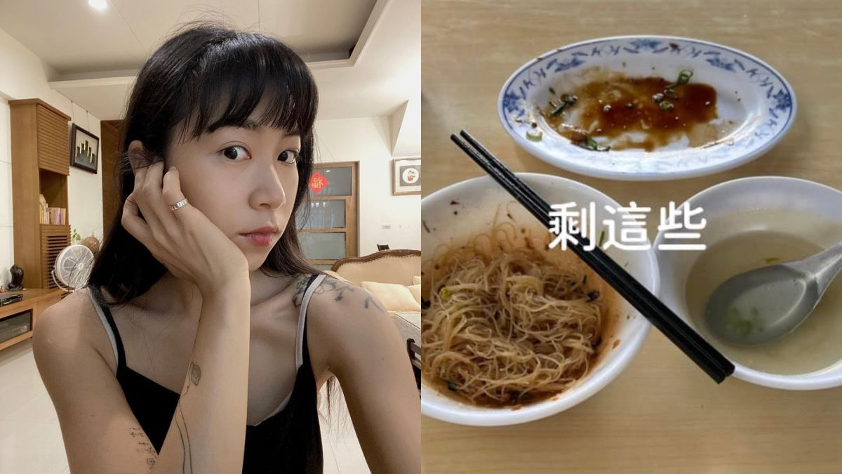 ▲NanaQ分享「極簡胃」，結果網友們一看4張用餐照片通通氣炸，根本是浪費食物。（圖／翻攝NanaQ臉書）