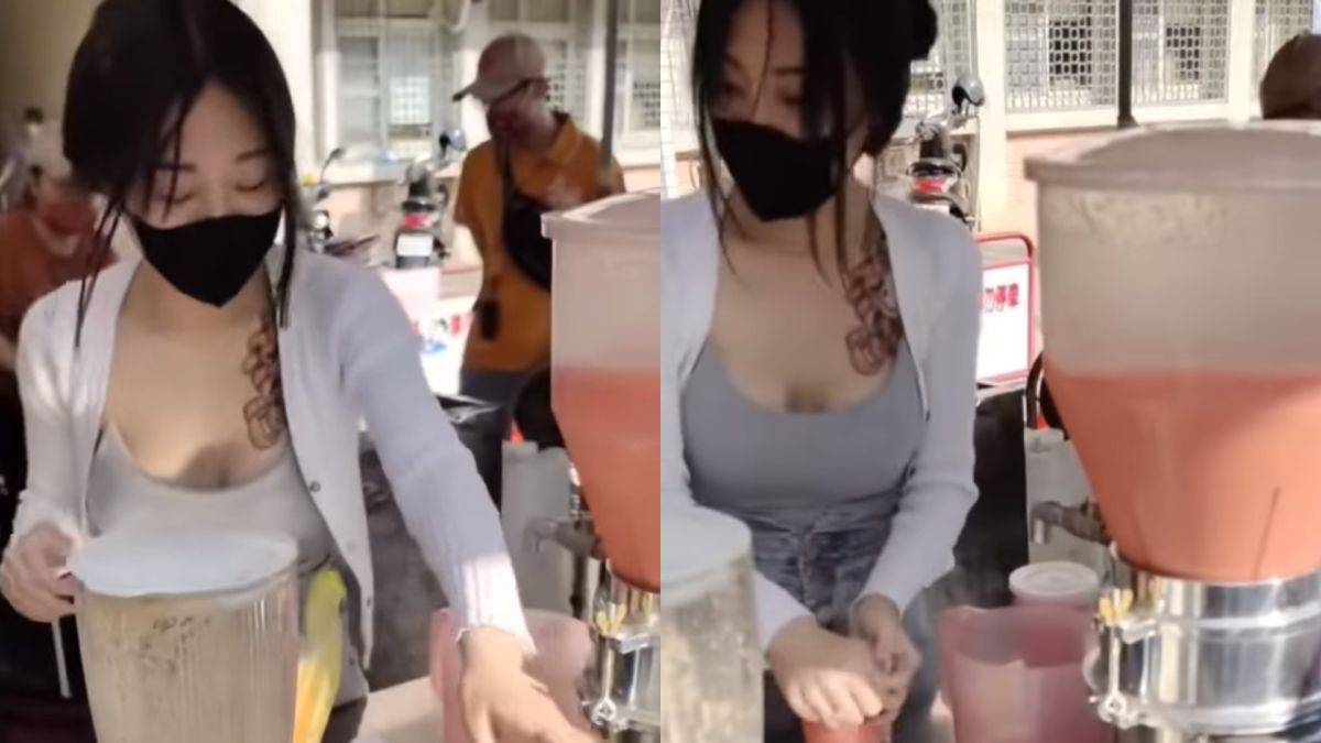 ▲嘉義木瓜牛奶妹IG被找出。（圖／黑色豪門企業臉書）