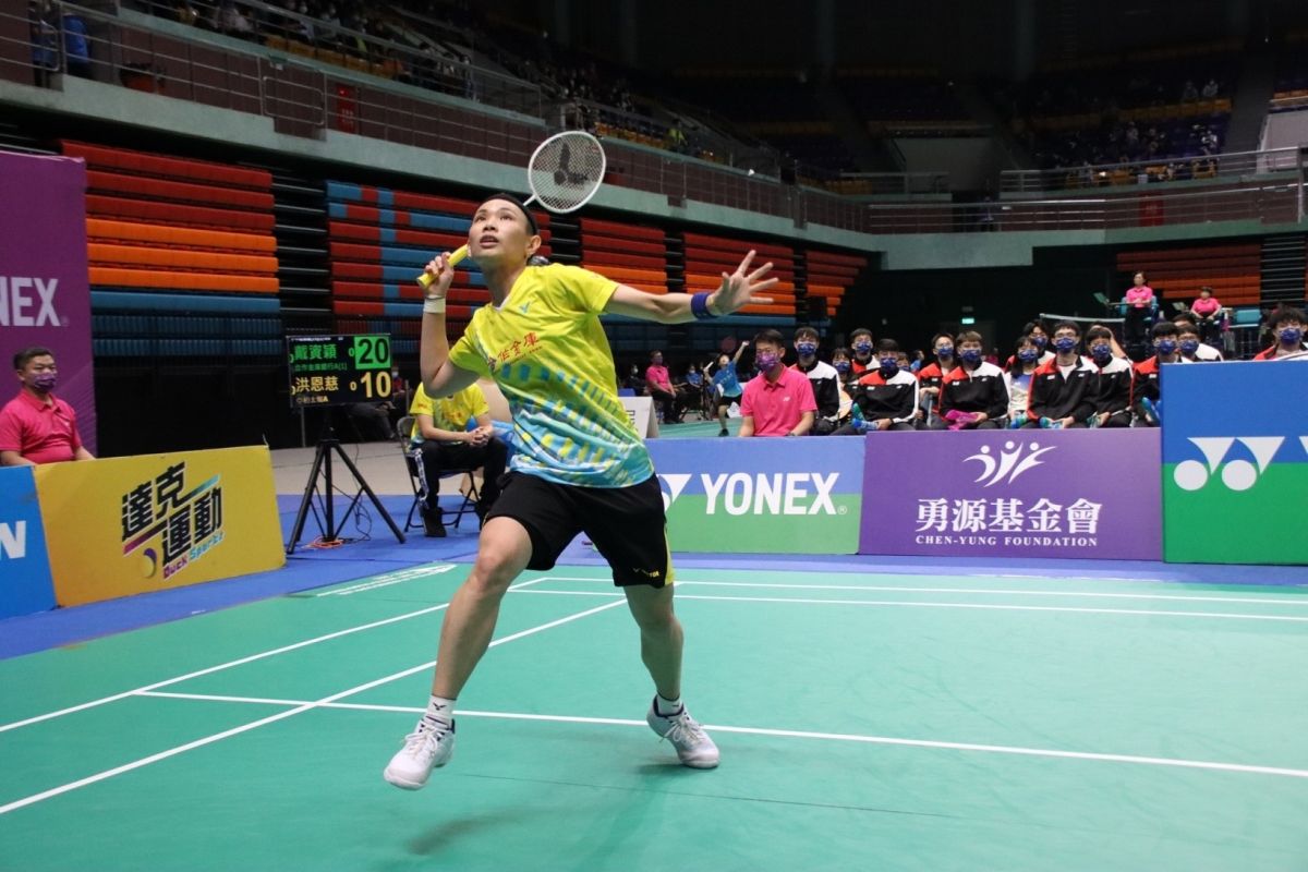▲世界球后戴資穎領軍合庫擔綱第一點取勝。（圖／中華羽協提供）