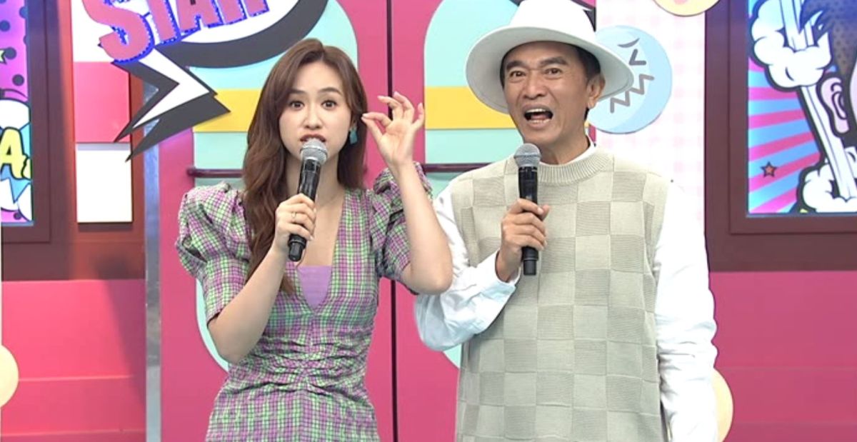 ▲吳宗憲（右）、吳姍儒快篩結果出爐。（圖／中天提供）