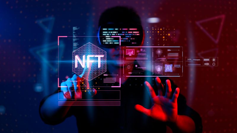 ▲簡單來說，NFT也是屬於數位加密貨幣的一種，每個代幣可以代表一個獨特的數位資料。（圖／shutterstock）