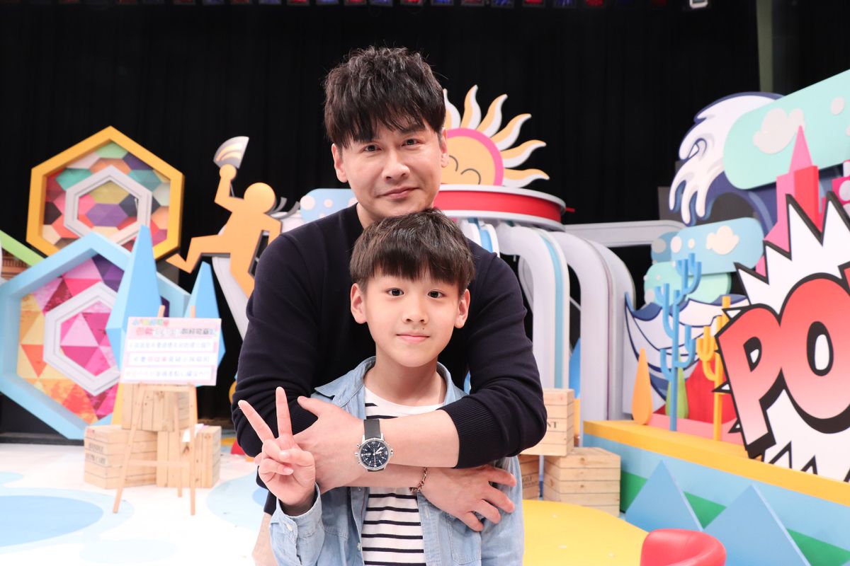 ▲兒子脫口「爸爸下面黑黑的」，沈世朋遭老師有色眼光看待。（圖／中天提供）