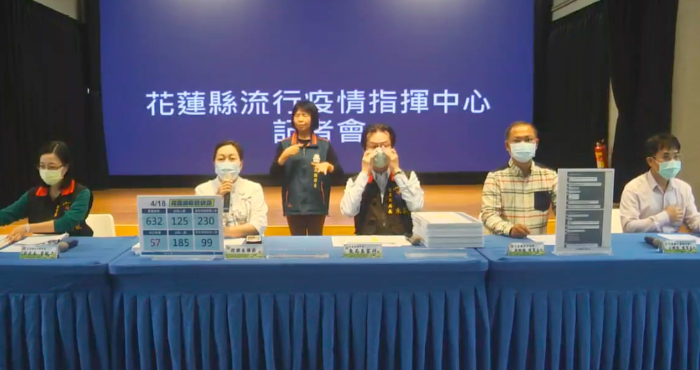 ▲東半部疫情持續延燒，花蓮今（18）日新增57例確診，其中1位是全中運選手。（圖／翻攝徐榛蔚臉書）