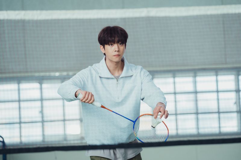 ▲蔡鍾協劇中是職業羽毛球選手。（圖／Disney+）