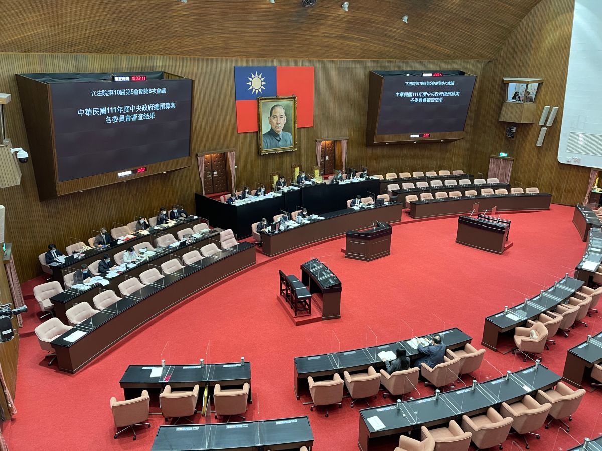 ▲立法院今（19）日三讀修正通過中華民國《刑法施行法》第9條之1條。（圖／記者王敏旭攝，2022.04.19）