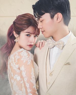 米砂 ▲米砂強調和男友沒有奉子成婚。(圖/翻攝米砂IG)