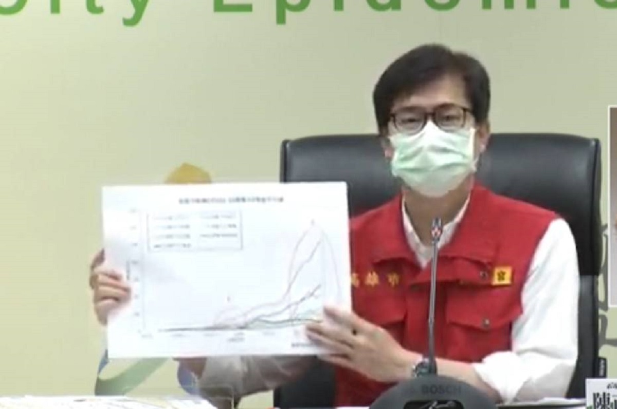 ▲陳其邁指出，今年4月初高雄娛樂場所雖然連續7天沒有確診個案，這波已經壓下來，但疫情仍隨著南北移動。（圖／高市府提供）