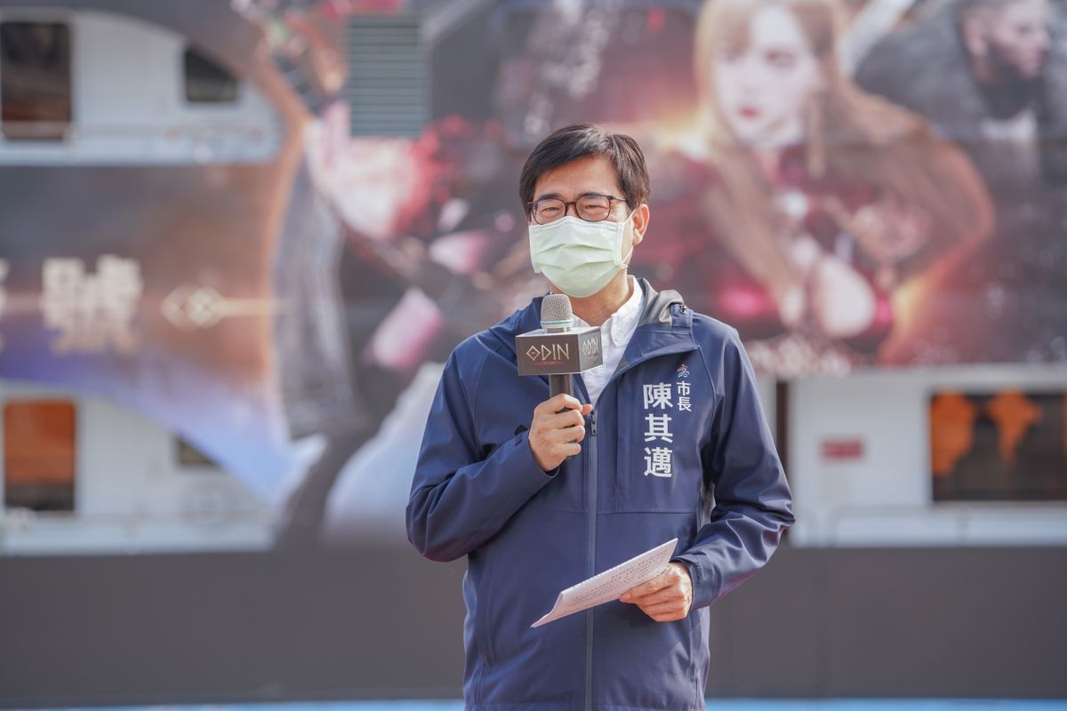 ▲藍營議員呼籲高雄市長陳其邁加入國民黨，引發討論。（圖／高市府提供）