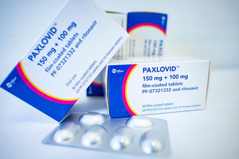 ▲輝瑞Paxlovid口服藥獲WHO背書，推薦高風險患者可服用。（圖／美聯社／達志影像）