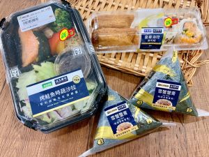 ▲7-ELEVEN首度聯名日本迴轉壽司HAMA-SUSHI，推出3款聯名新品。（圖／業者提供）