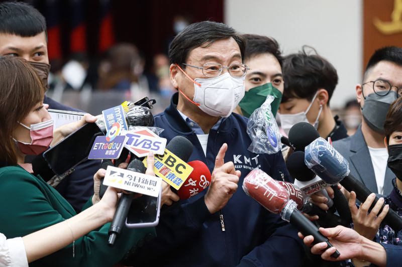 ▲曾銘宗表示初步贊同立院休會,但目前暫停與民進黨協商的態度不變。(圖/記者葉政勳攝)