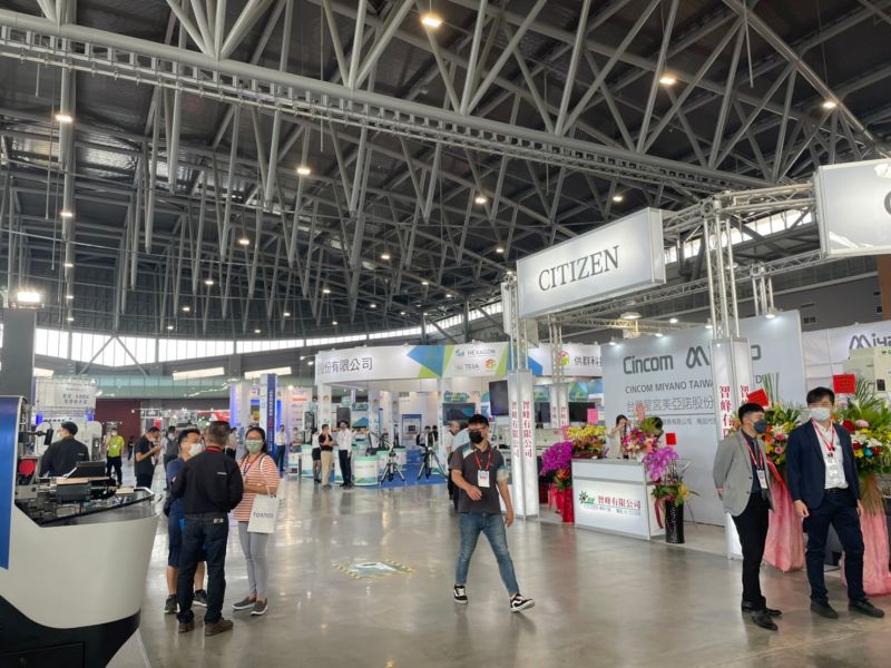 臺南會展中心啟用 首檔自動化機械展  730攤破展館最大量
