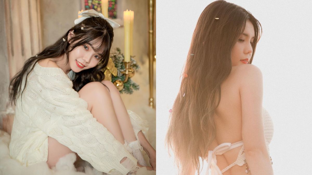 ▲譽有實況圈「長腿女神」的肉乙，近日分享兩個月的健身成果，結果粉絲們全暈了。（圖／肉乙IG）