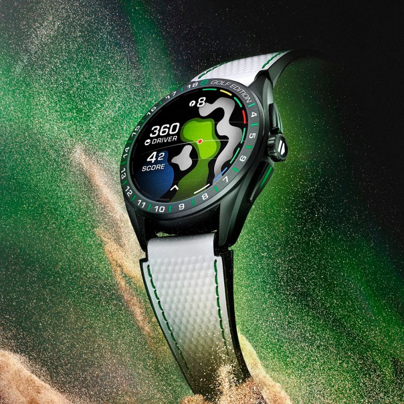 ▲泰格豪雅推出高爾夫專用智能錶款。（圖／泰格豪雅提供）