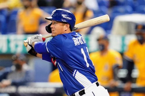 ▲前富邦悍將重砲蔣智賢在2024年季末遭釋出後，選擇轉戰運動經紀公司擔任「打擊訓練技術總監」。（圖／富邦提供）