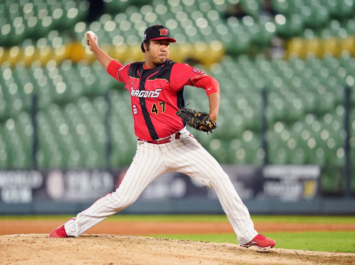 ▲味全龍隊林羿豪。（圖／味全龍提供）