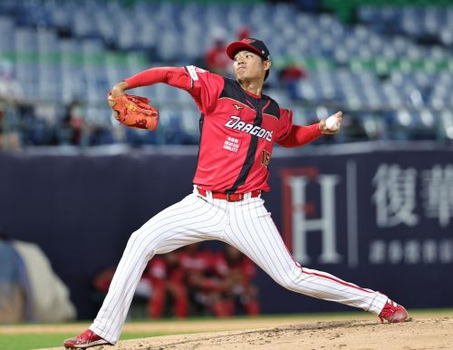 ▲台灣大賽G2味全龍王維中後援失4分承擔敗投。（圖／味全龍提供）