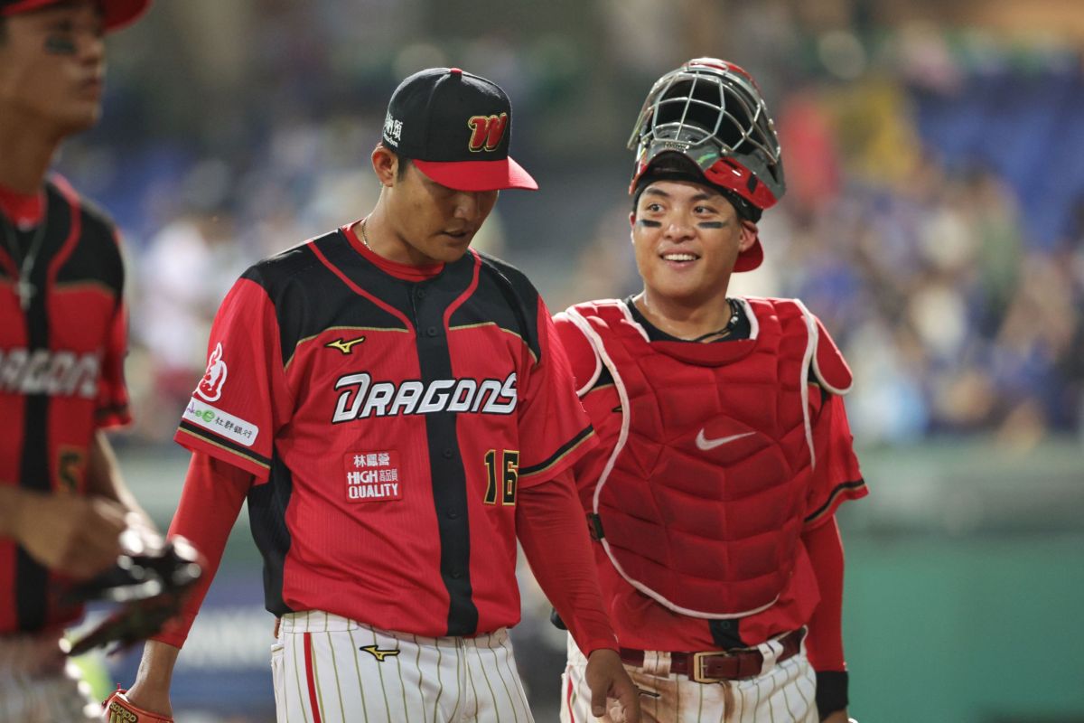 ▲味全龍王維中。（圖／味全龍提供）