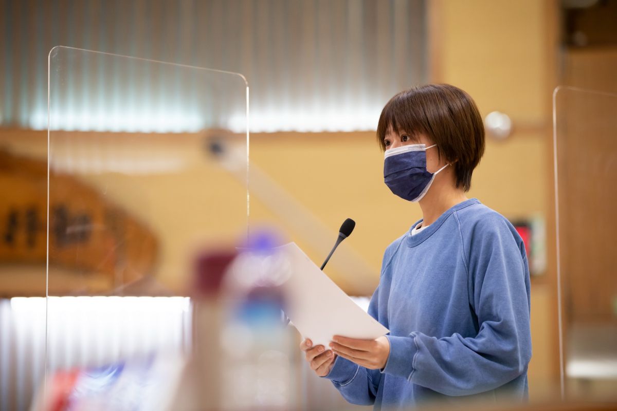 ▲新北市議員江怡臻今（22）日於議會質詢時，呼籲市府可多多設立性別友善廁所，並推動標章認證，讓新北市變得更加性別平權。（圖／新北市議員江怡臻提供）